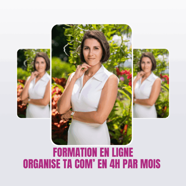 Organise ta com’ en 4H par mois